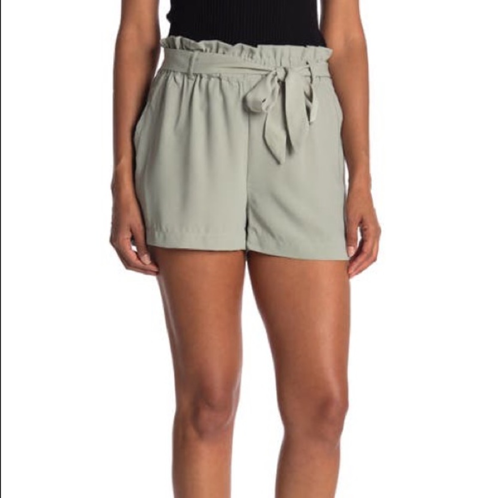 Laundry by Shelli Segal Paper Bag Waist Shorts